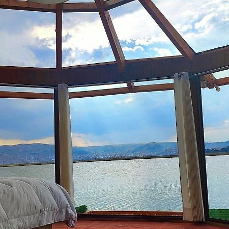 Titicaca Habitacion Panoramica Vista Al Amanecer Villa Puno Exterior photo