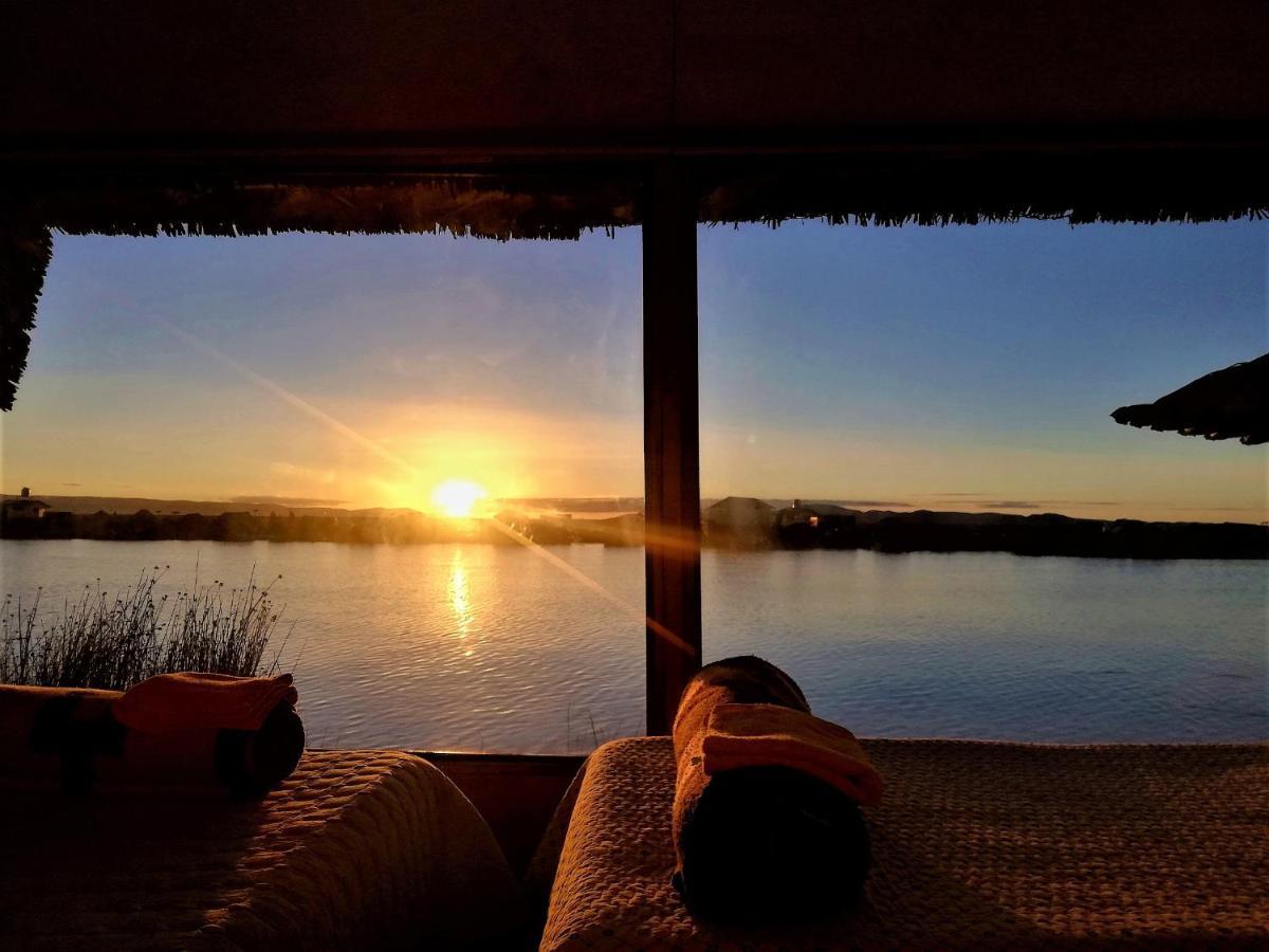 Titicaca Habitacion Panoramica Vista Al Amanecer Villa Puno Exterior photo