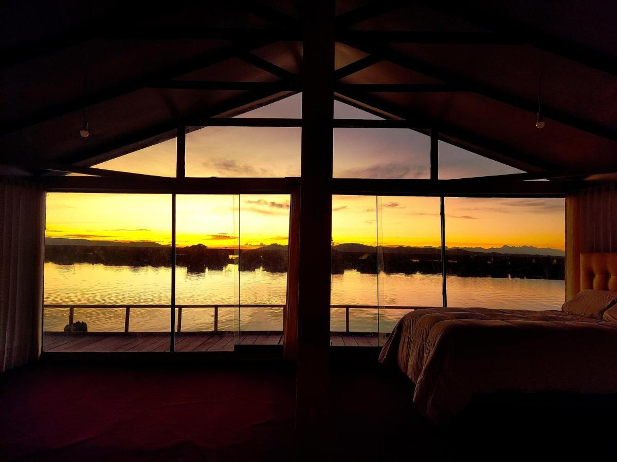 Titicaca Habitacion Panoramica Vista Al Amanecer Villa Puno Exterior photo