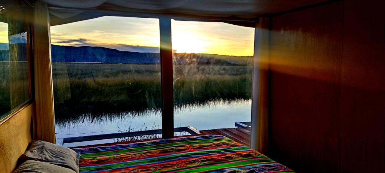 Titicaca Habitacion Panoramica Vista Al Amanecer Villa Puno Exterior photo