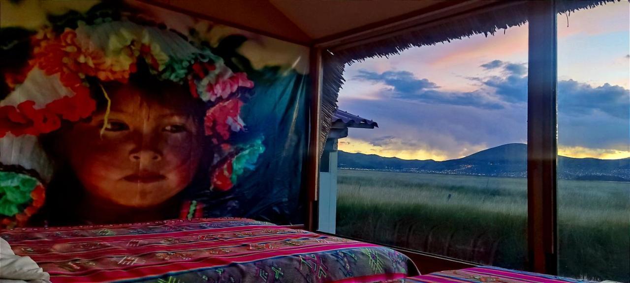 Titicaca Habitacion Panoramica Vista Al Amanecer Villa Puno Exterior photo