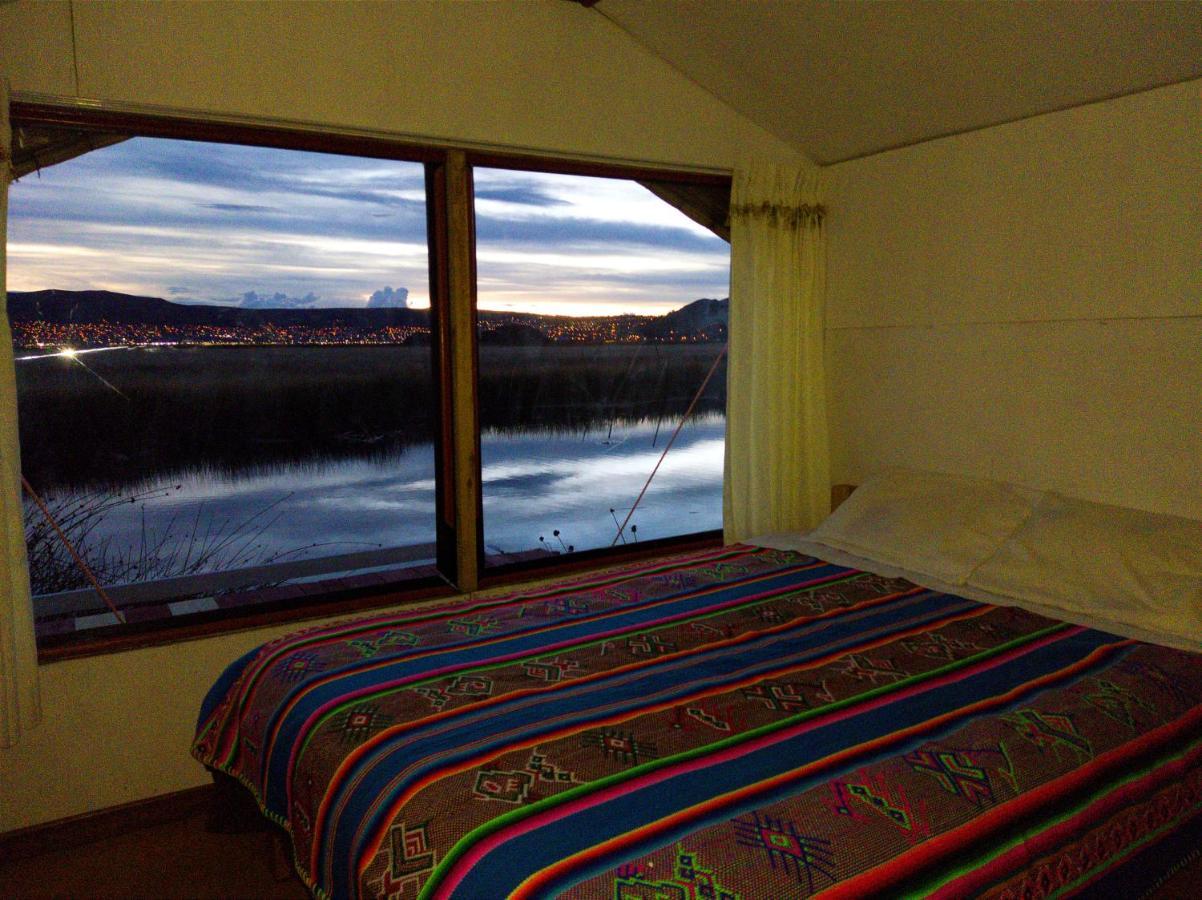 Titicaca Habitacion Panoramica Vista Al Amanecer Villa Puno Exterior photo