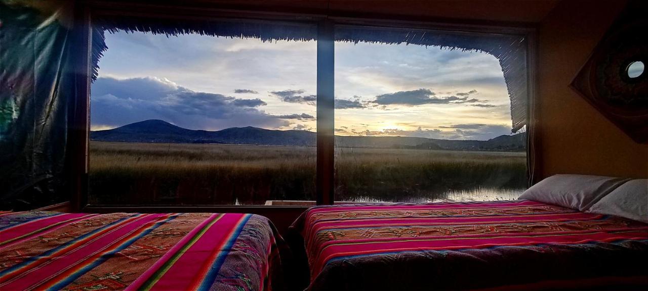 Titicaca Habitacion Panoramica Vista Al Amanecer Villa Puno Exterior photo