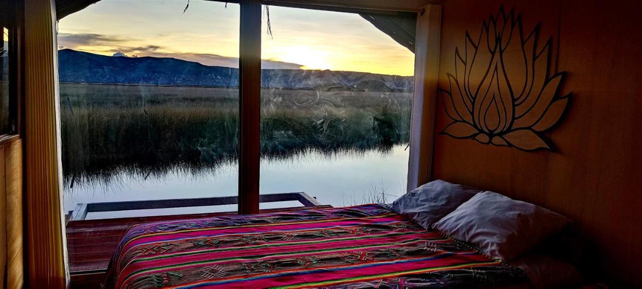 Titicaca Habitacion Panoramica Vista Al Amanecer Villa Puno Exterior photo