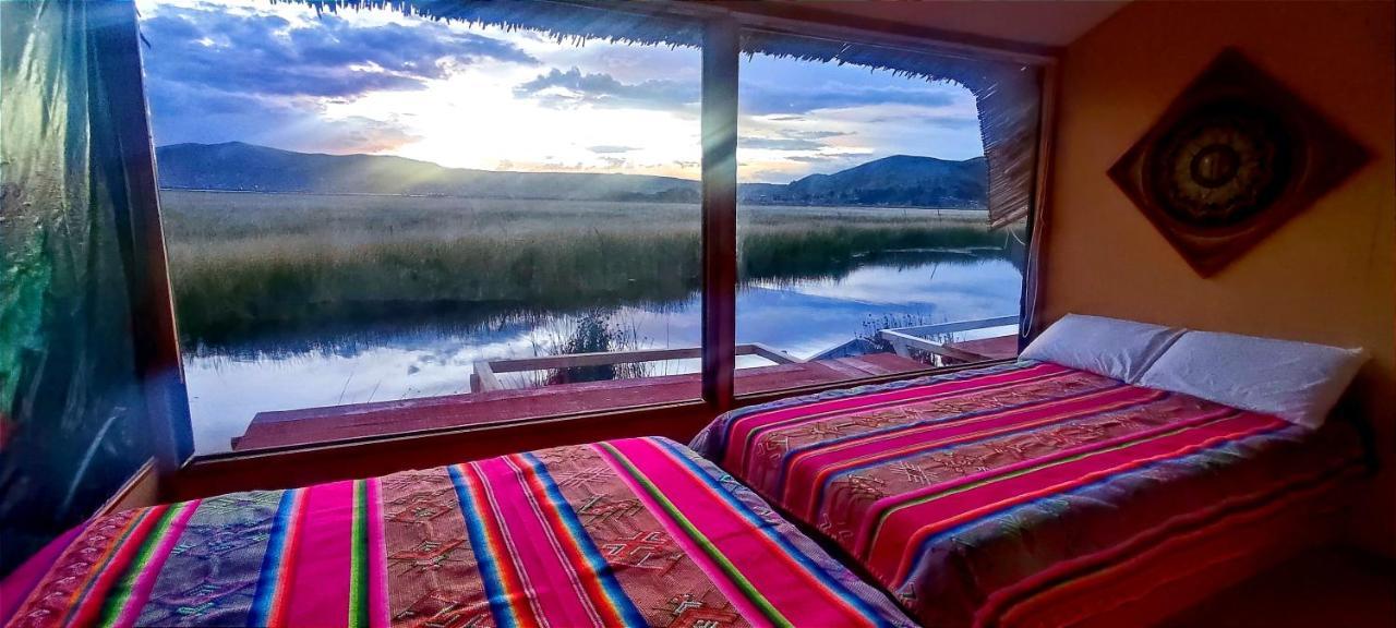 Titicaca Habitacion Panoramica Vista Al Amanecer Villa Puno Exterior photo