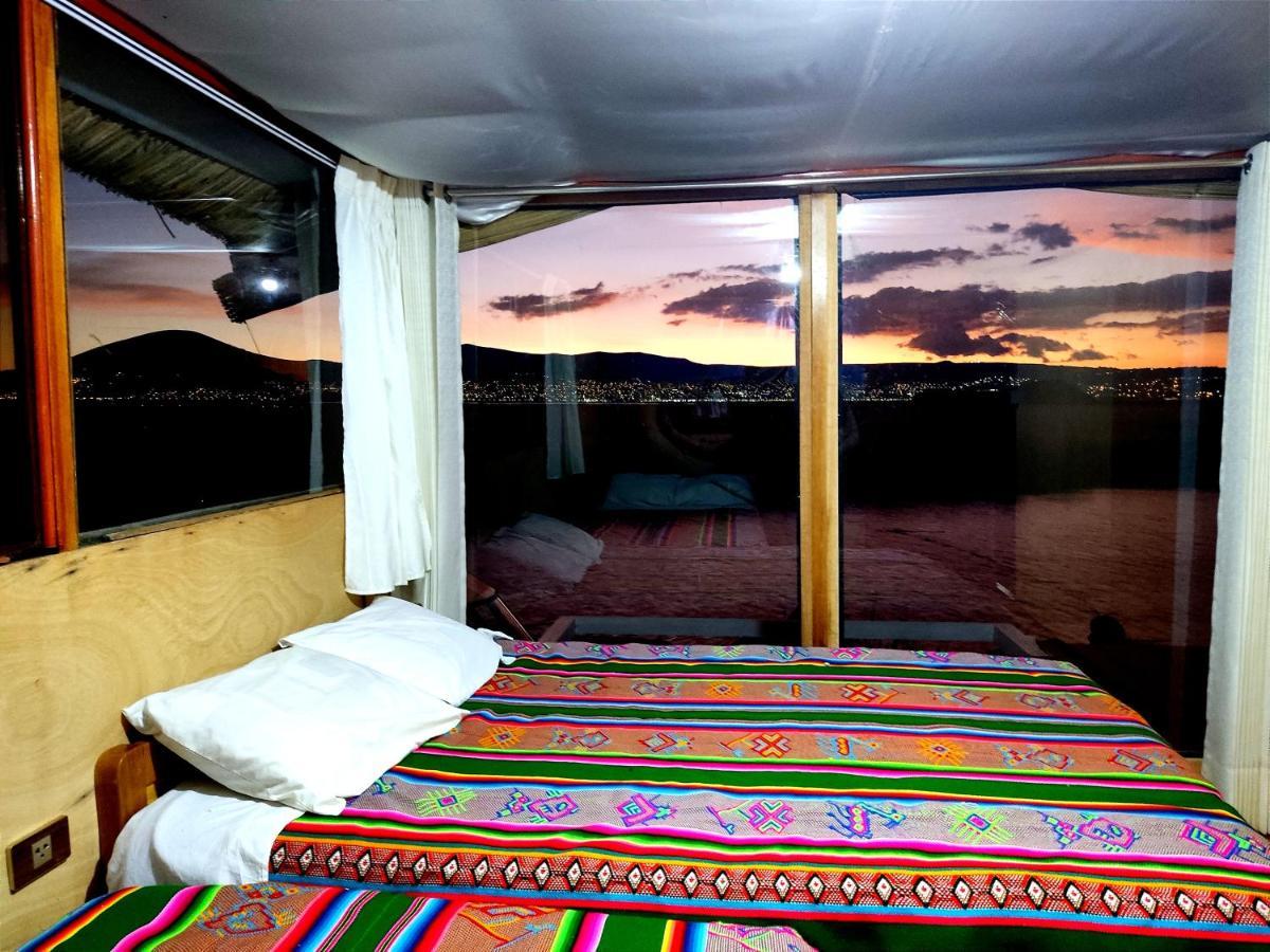 Titicaca Habitacion Panoramica Vista Al Amanecer Villa Puno Exterior photo